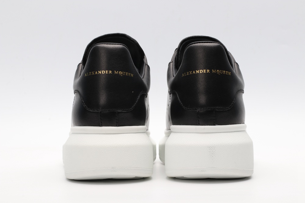 AMQ black oversized sneakers