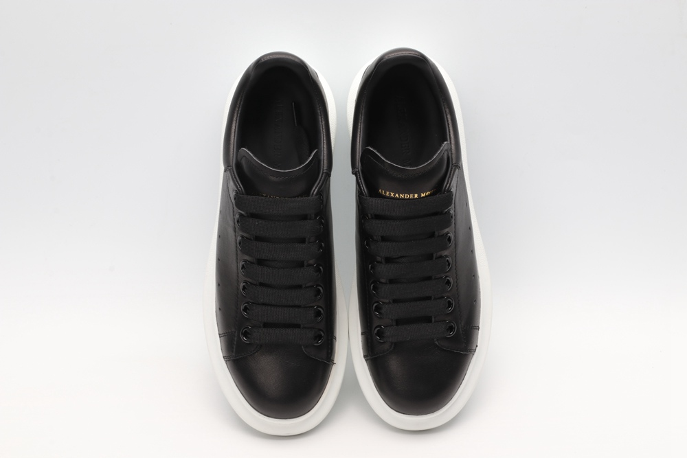 AMQ black oversized sneakers