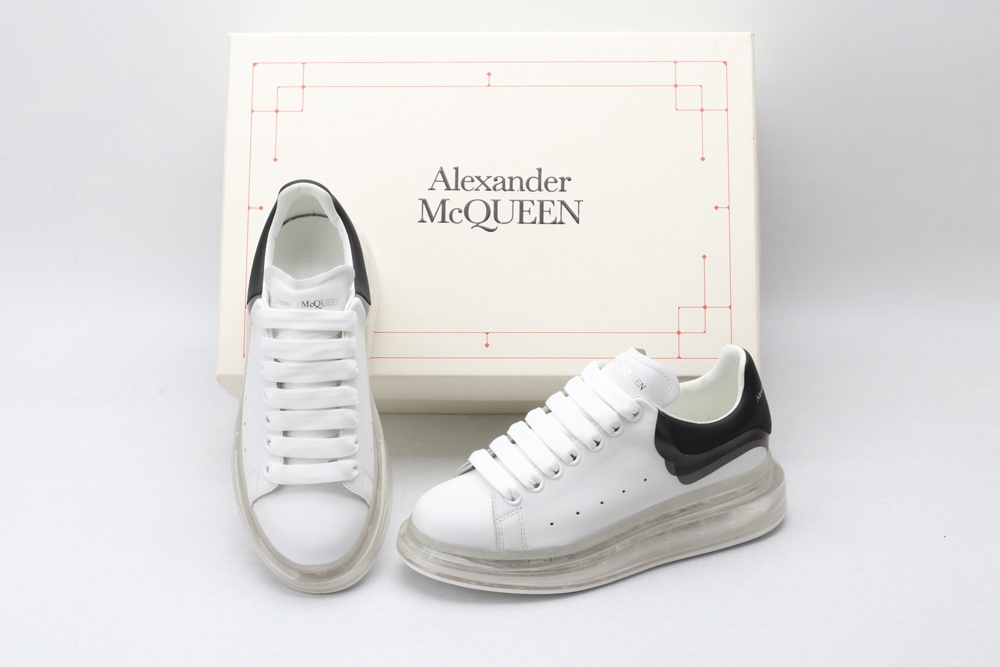 AMQ oversized sneakers with black heel