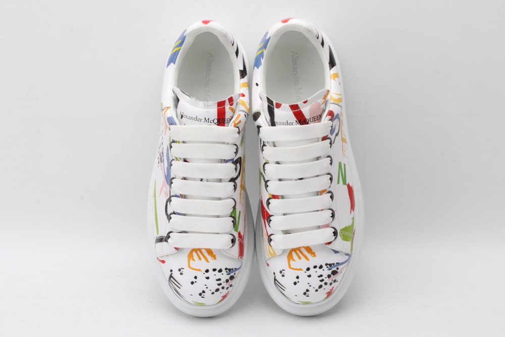 AMQ Leather Sneakers