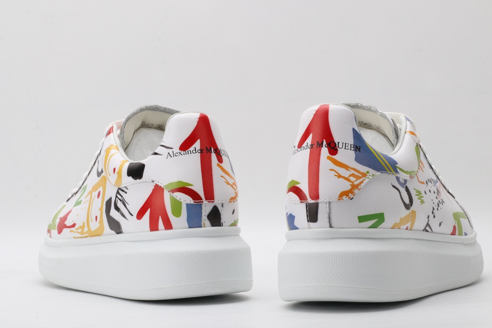 AMQ Leather Sneakers