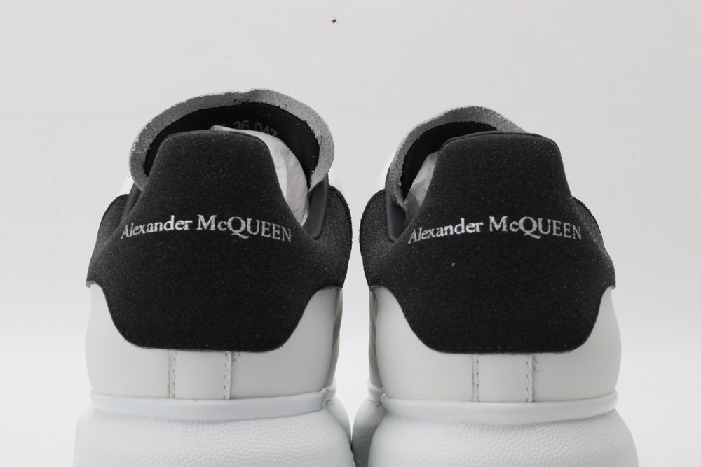 AMQ white&black oversized sneakers