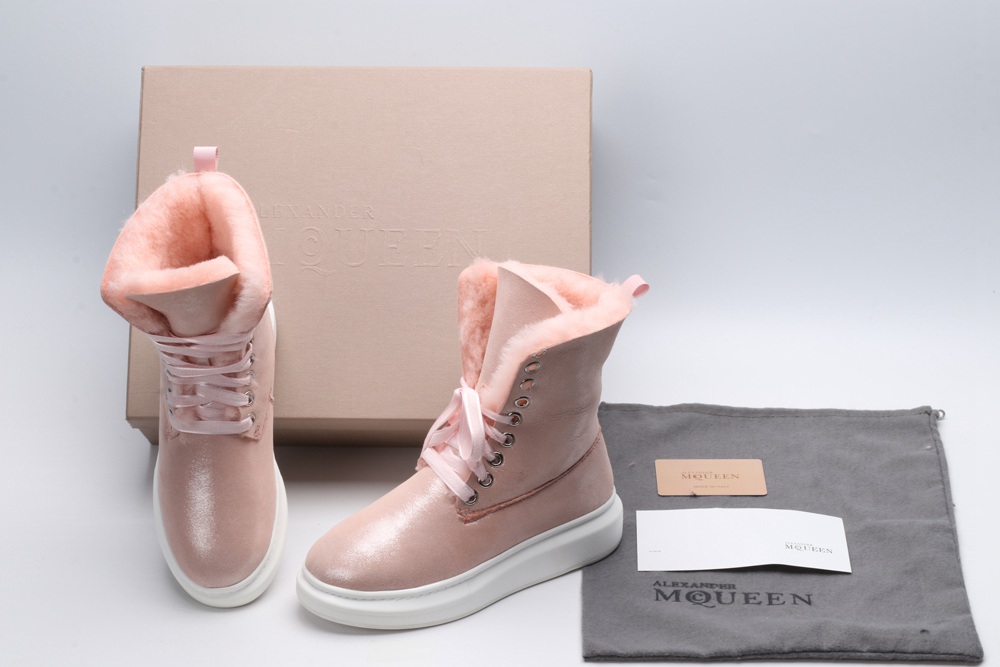 AMQ winter boots-Rose