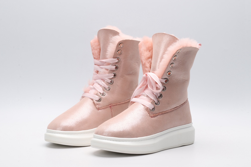 AMQ winter boots-Rose