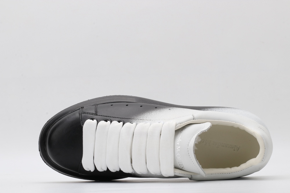 AMQ white&black oversized sneakers
