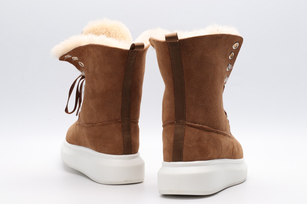 AMQ winter boots brown
