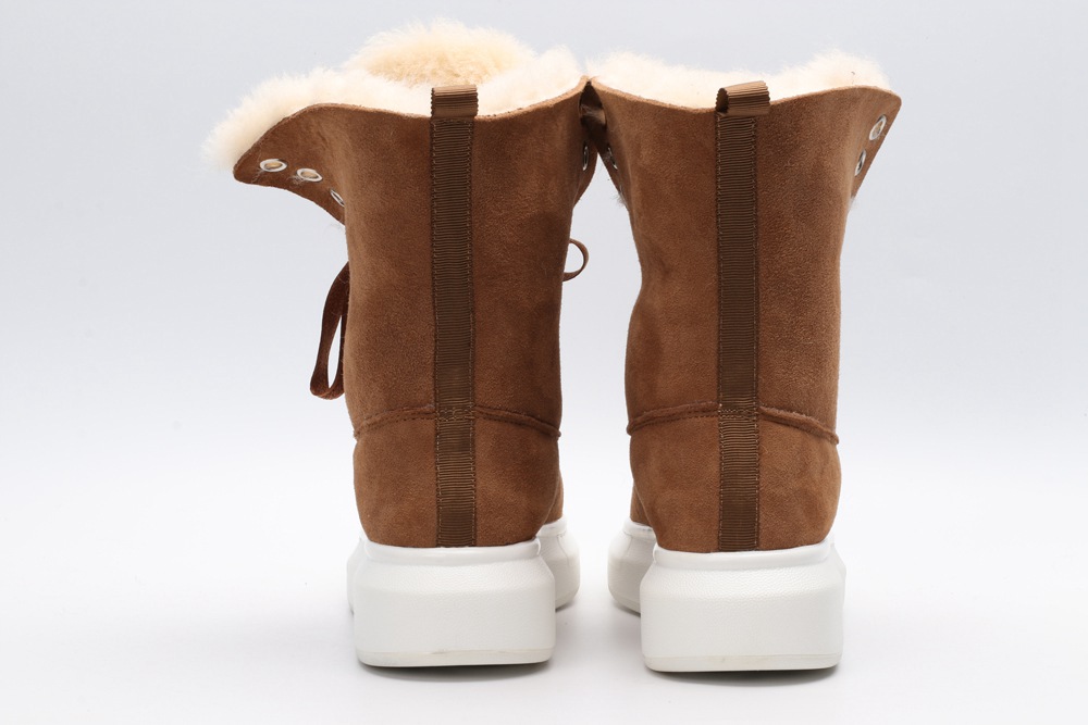 AMQ winter boots brown