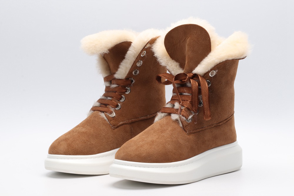 AMQ winter boots brown