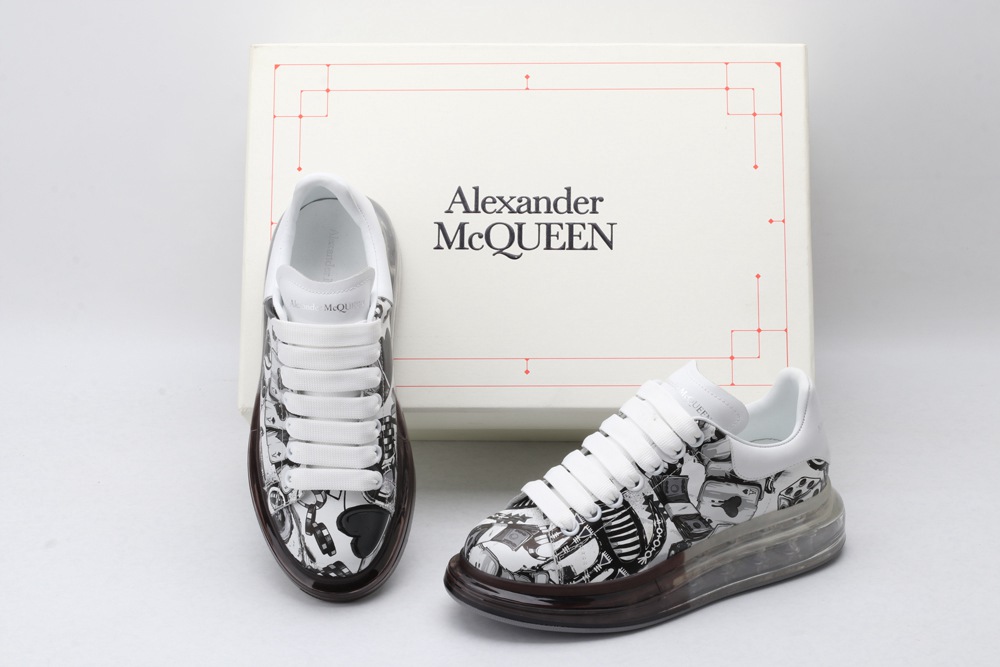 AMQ Leather Sneakers