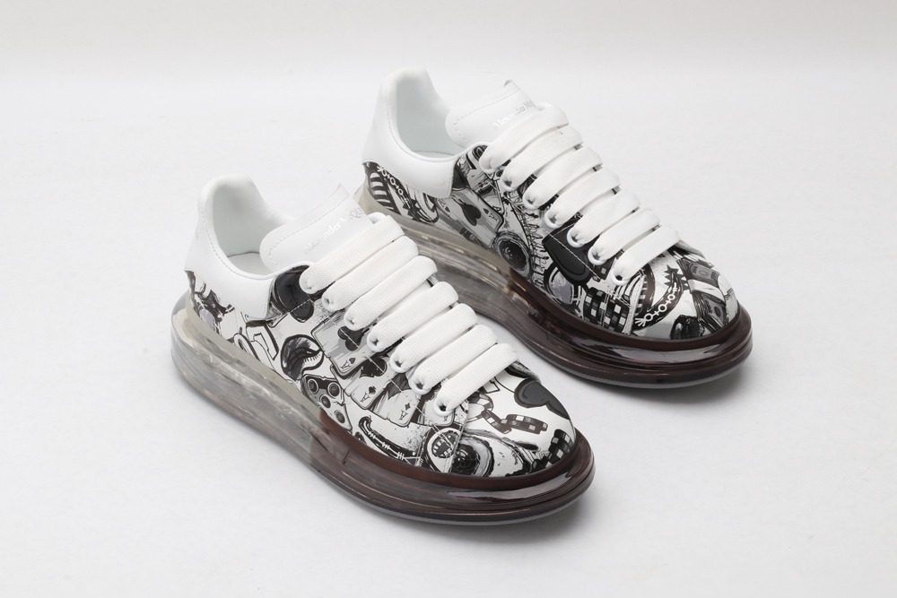 AMQ Leather Sneakers