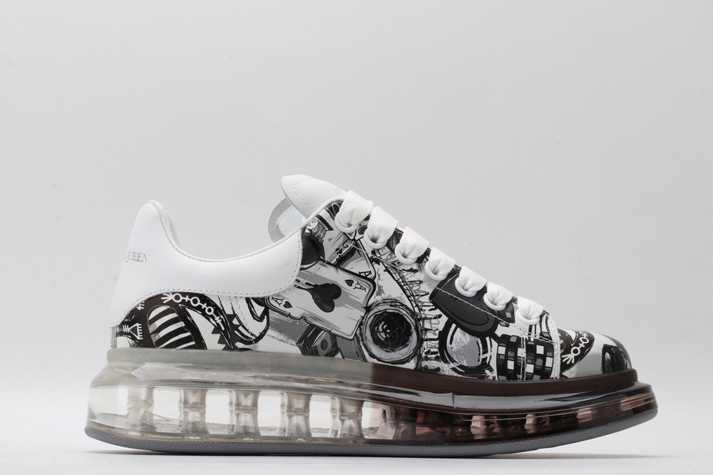 AMQ Leather Sneakers