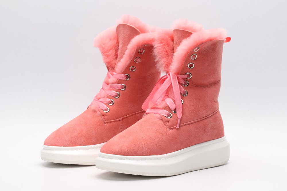 AMQ winter boots-Rose