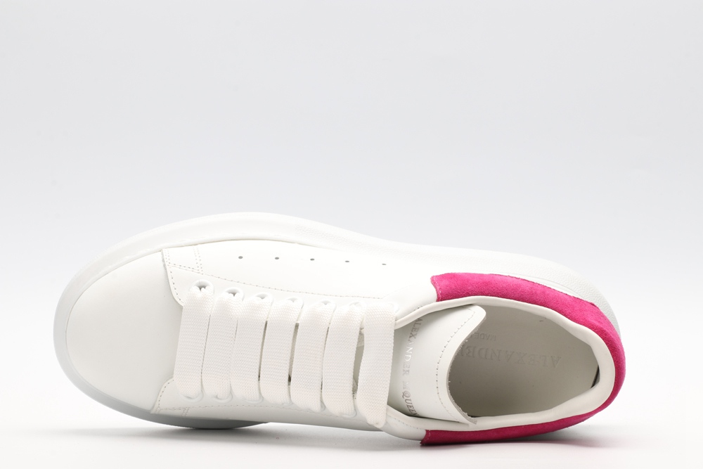 AMQ OVERSIZED SNEAKER with rose heel