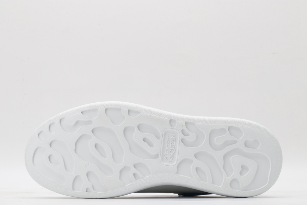 AMQ white&sky blue oversized sneakers