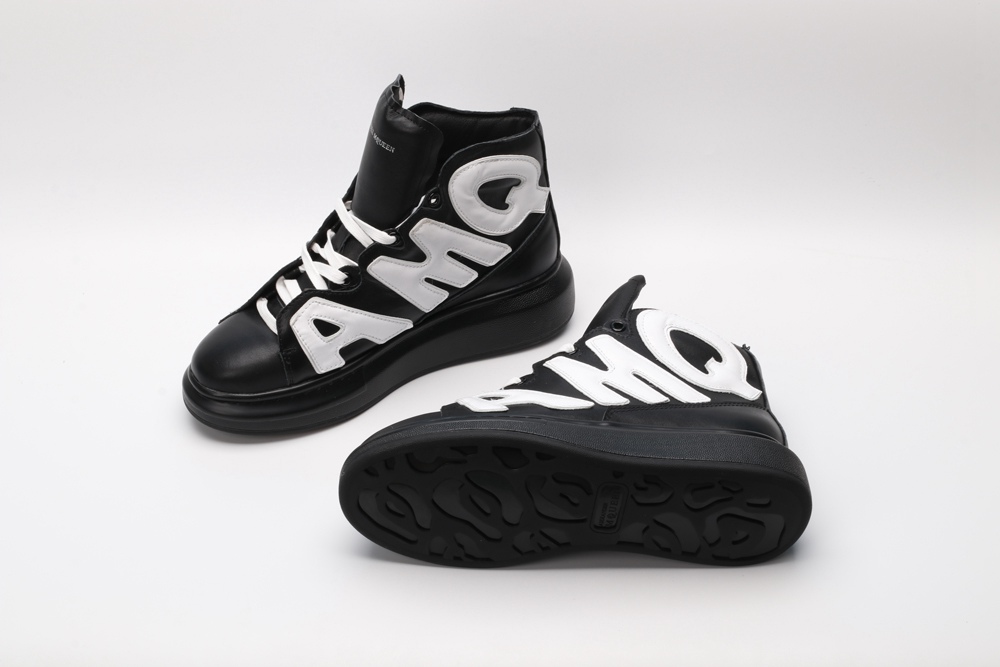 AMQ oversized sneakers black