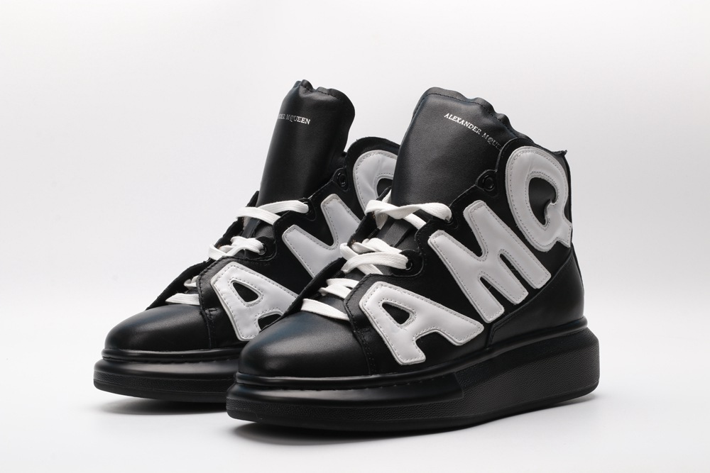 AMQ oversized sneakers black