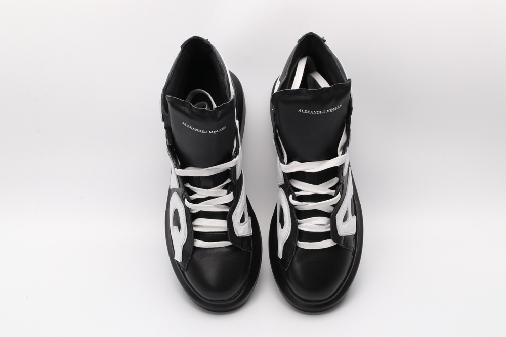 AMQ oversized sneakers black