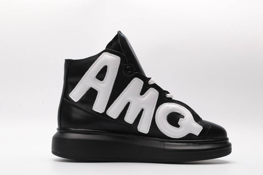 AMQ oversized sneakers black
