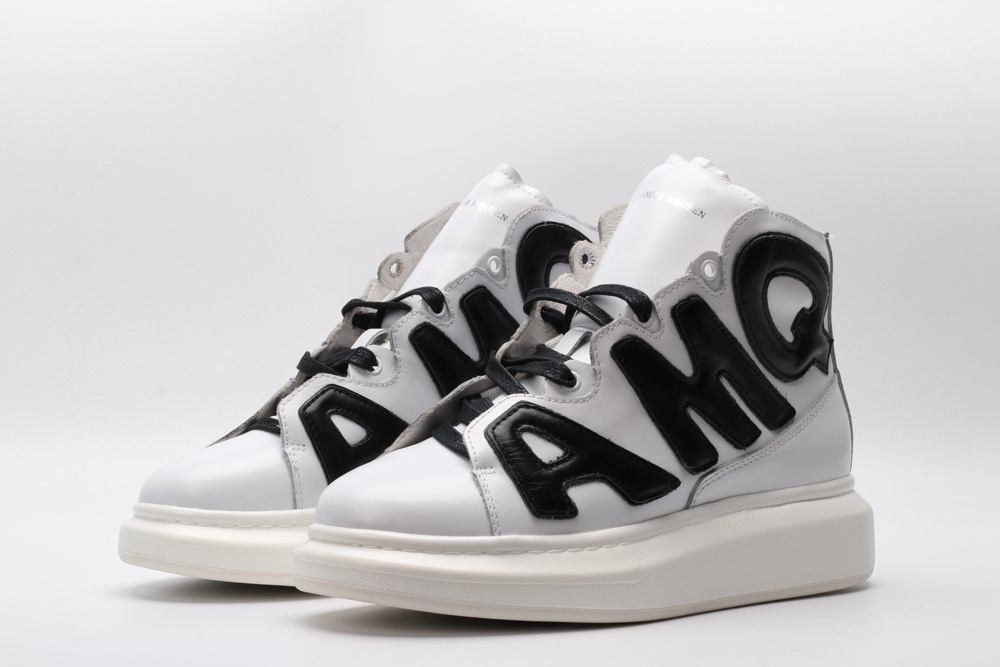 AMQ oversized sneakers white