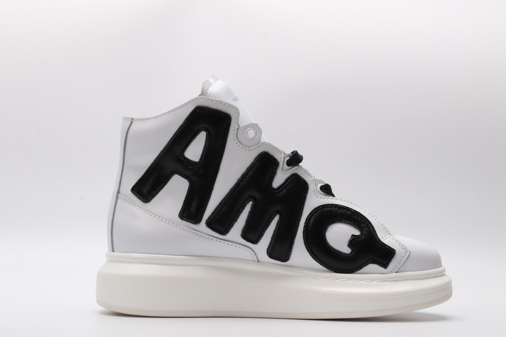AMQ oversized sneakers white