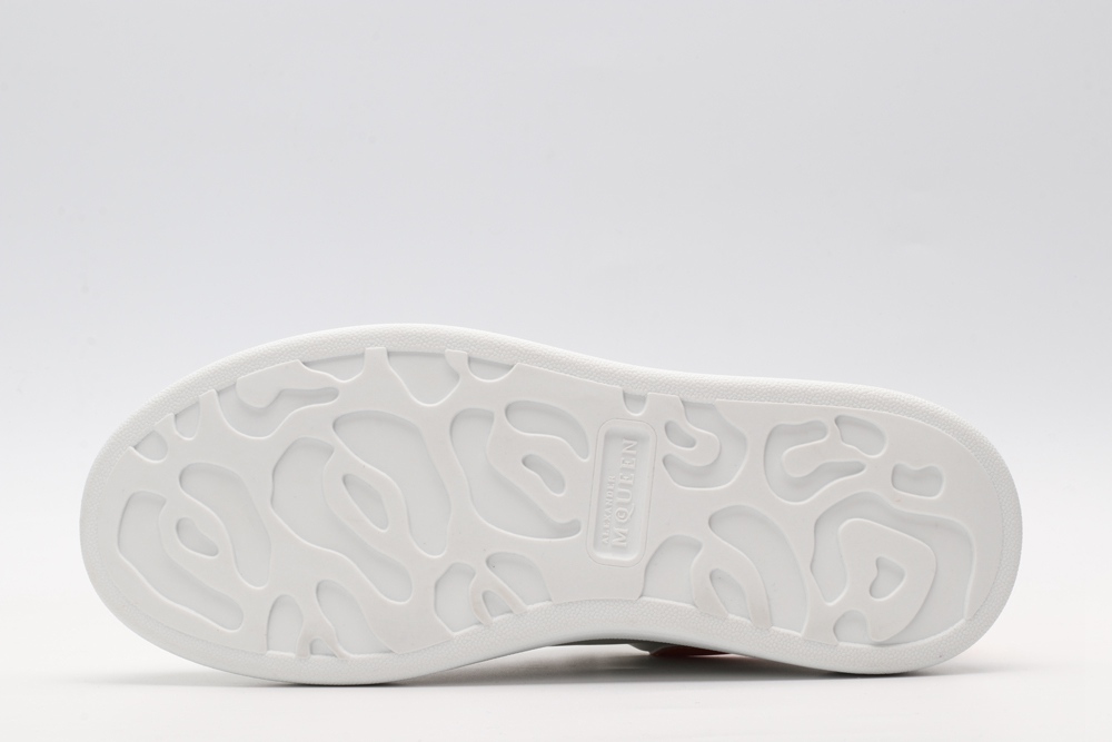 AMQ Oversized Leather Sneakers