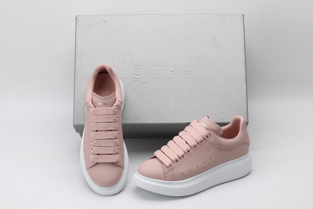 AMQ rose oversized sneakers