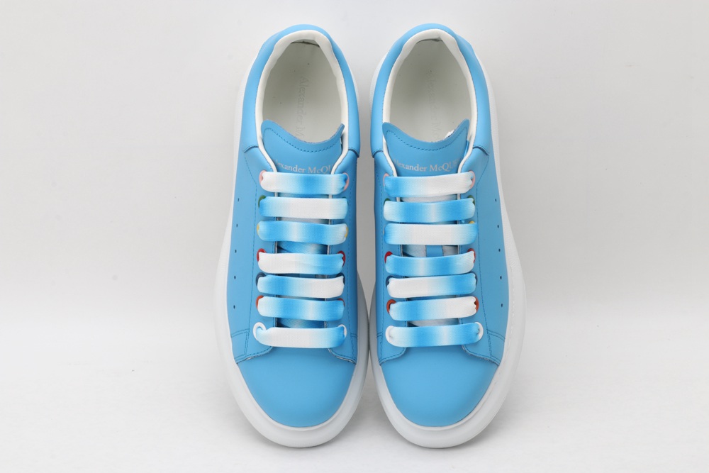 AMQ blue oversized sneakers