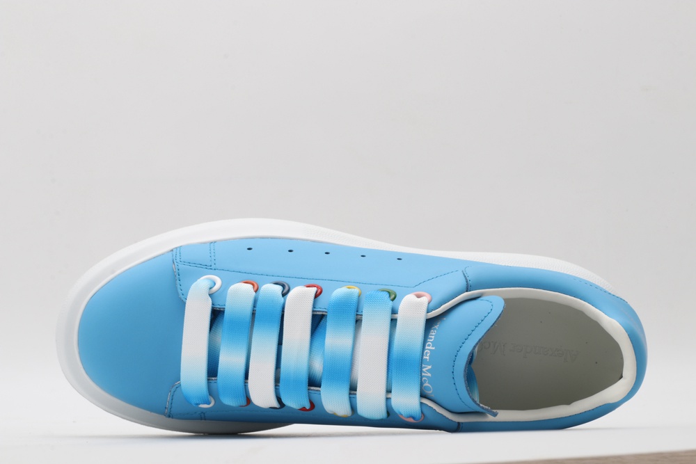 AMQ blue oversized sneakers
