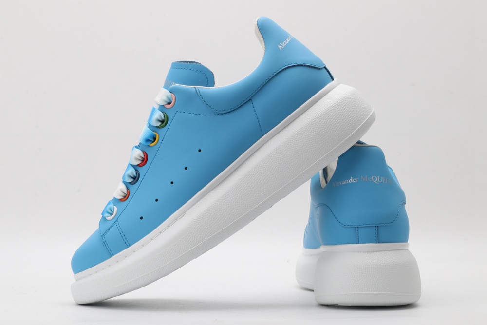 AMQ blue oversized sneakers