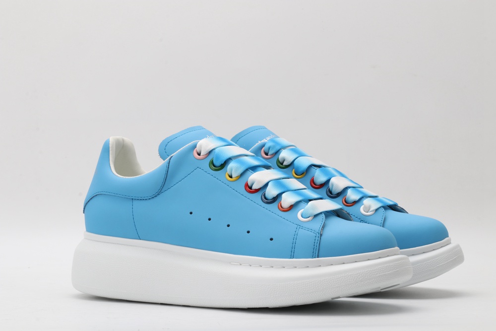 AMQ blue oversized sneakers