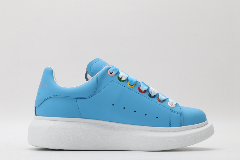 AMQ blue oversized sneakers