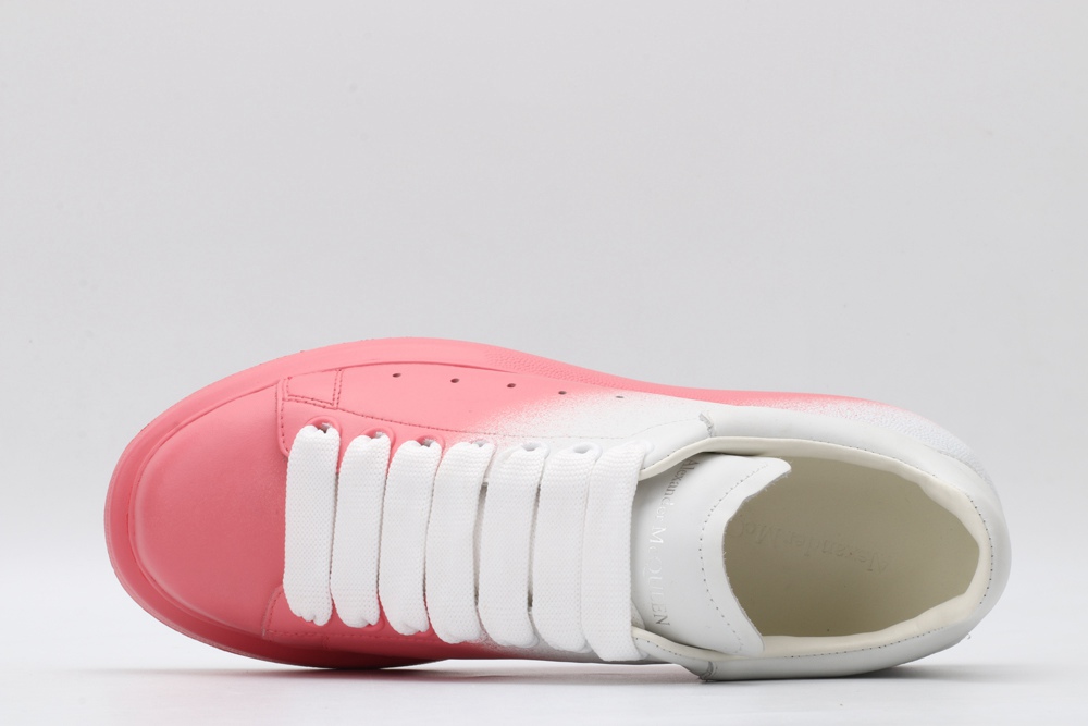 AMQ gradient oversized low-top sneakers