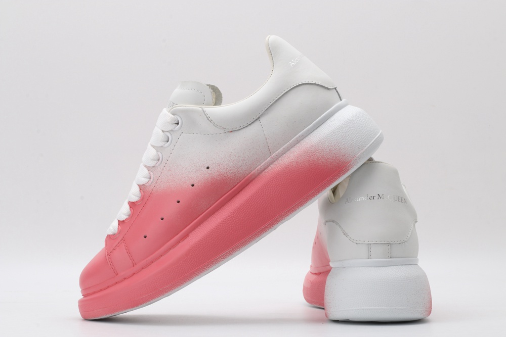 AMQ gradient oversized low-top sneakers