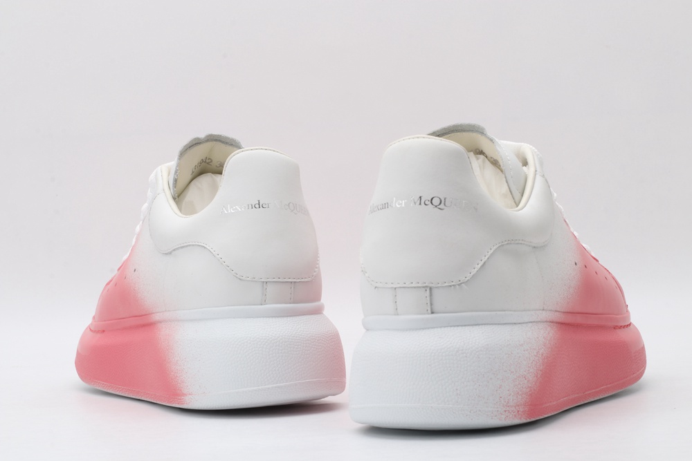 AMQ gradient oversized low-top sneakers