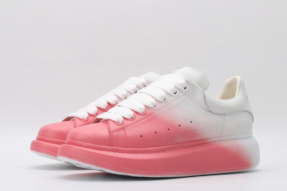 AMQ gradient oversized low-top sneakers