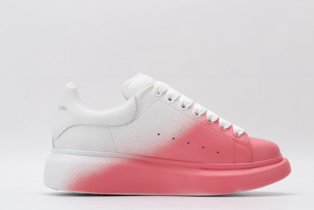 AMQ gradient oversized low-top sneakers