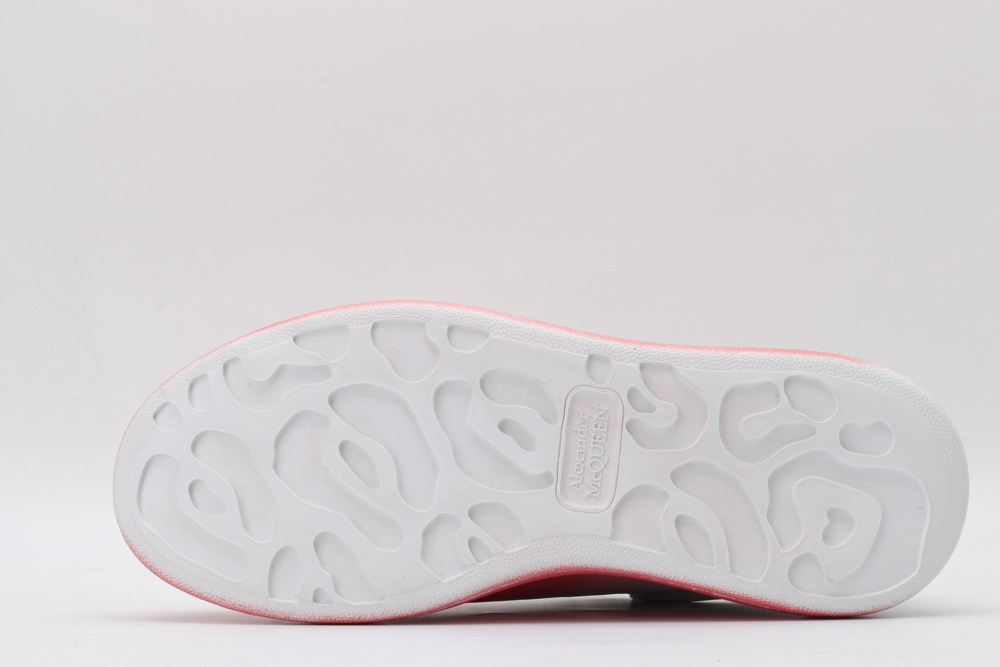 AMQ gradient oversized low-top sneakers