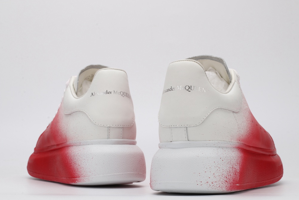 AMQ Oversized paint spray sneakers