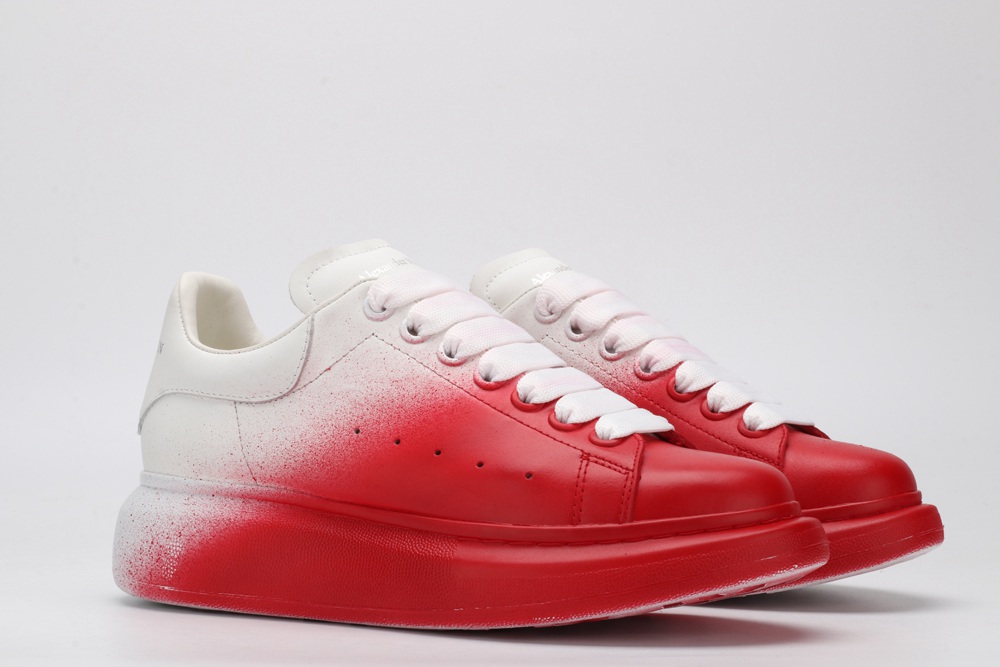 AMQ Oversized paint spray sneakers