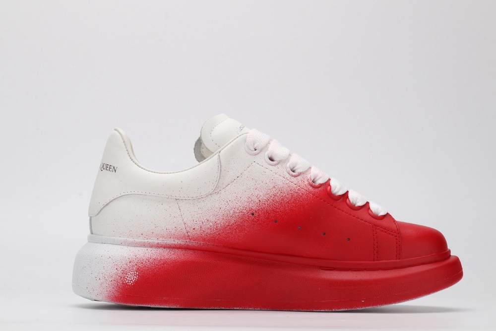 AMQ Oversized paint spray sneakers