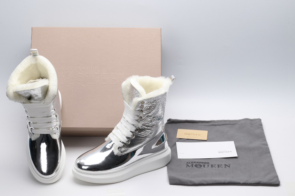 AMQ winter boots siL*Ver