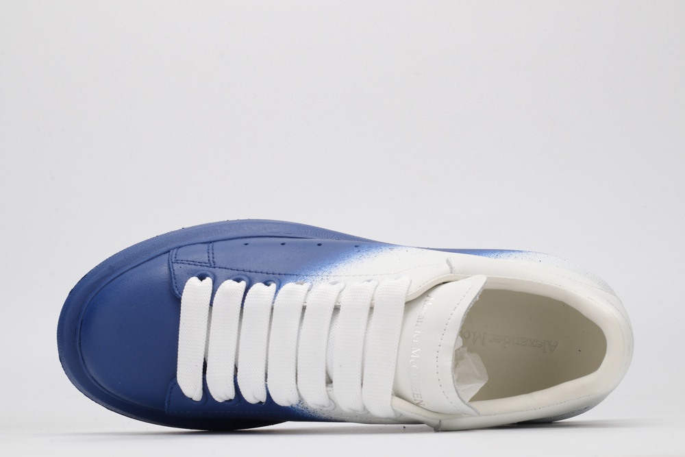 AMQ Men's Larry Degrade Spray Paint Platform Sneakers