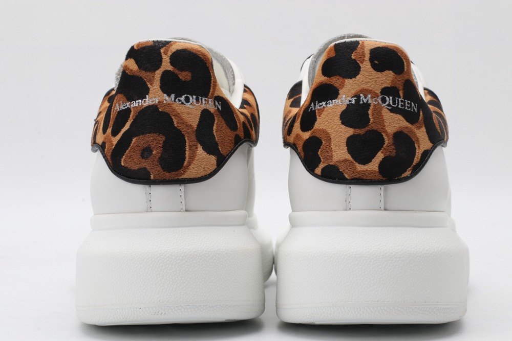 AMQ 40MM LEATHER & PONYSKIN SNEAKERS