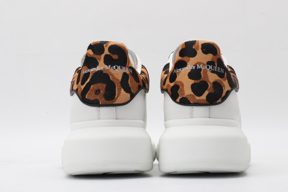 AMQ 40MM LEATHER & PONYSKIN SNEAKERS