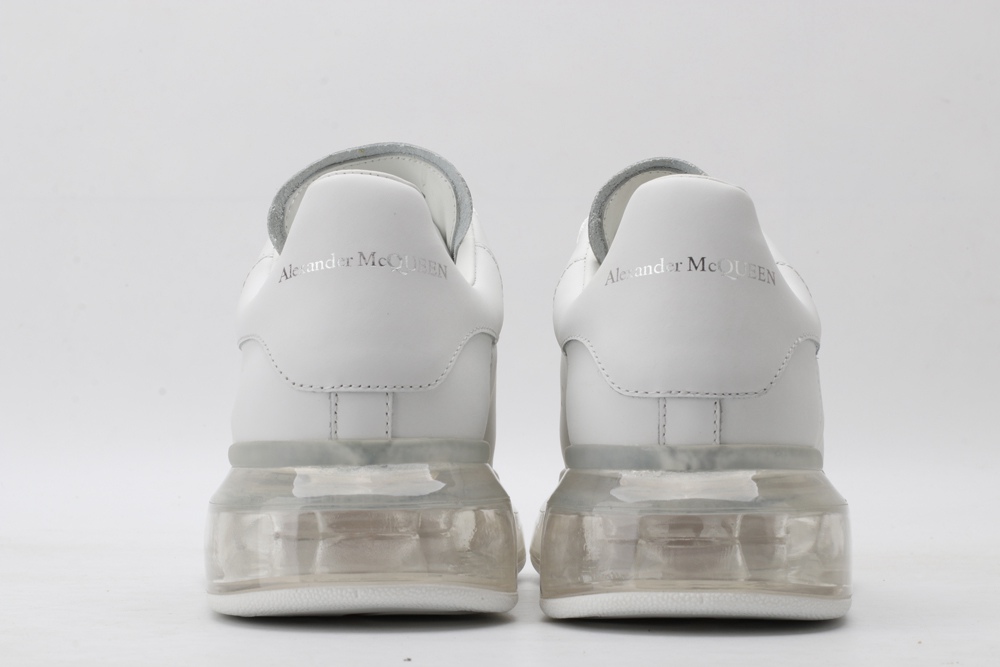 AMQ white oversized sneakers